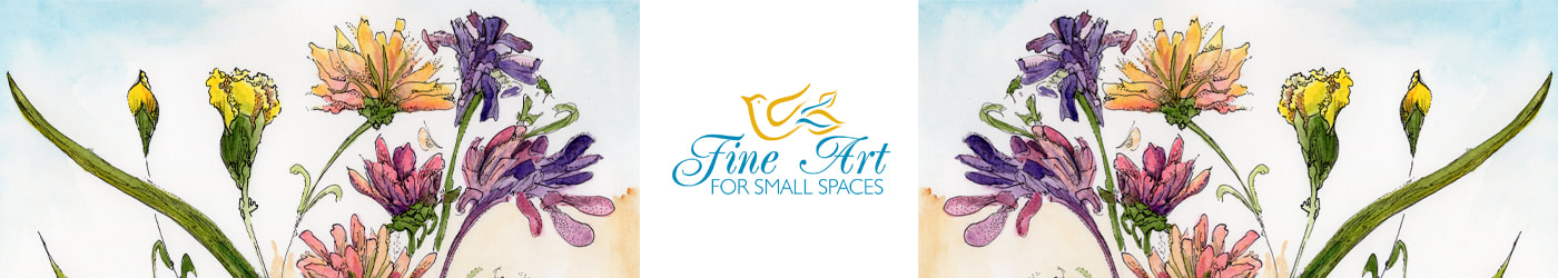 Fine Art For Small Spaces Banner